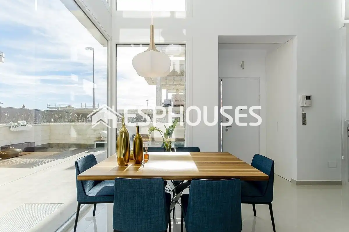 Dining room of Houses for sale in Vera  with Terrace, Swimming Pool and Balcony
