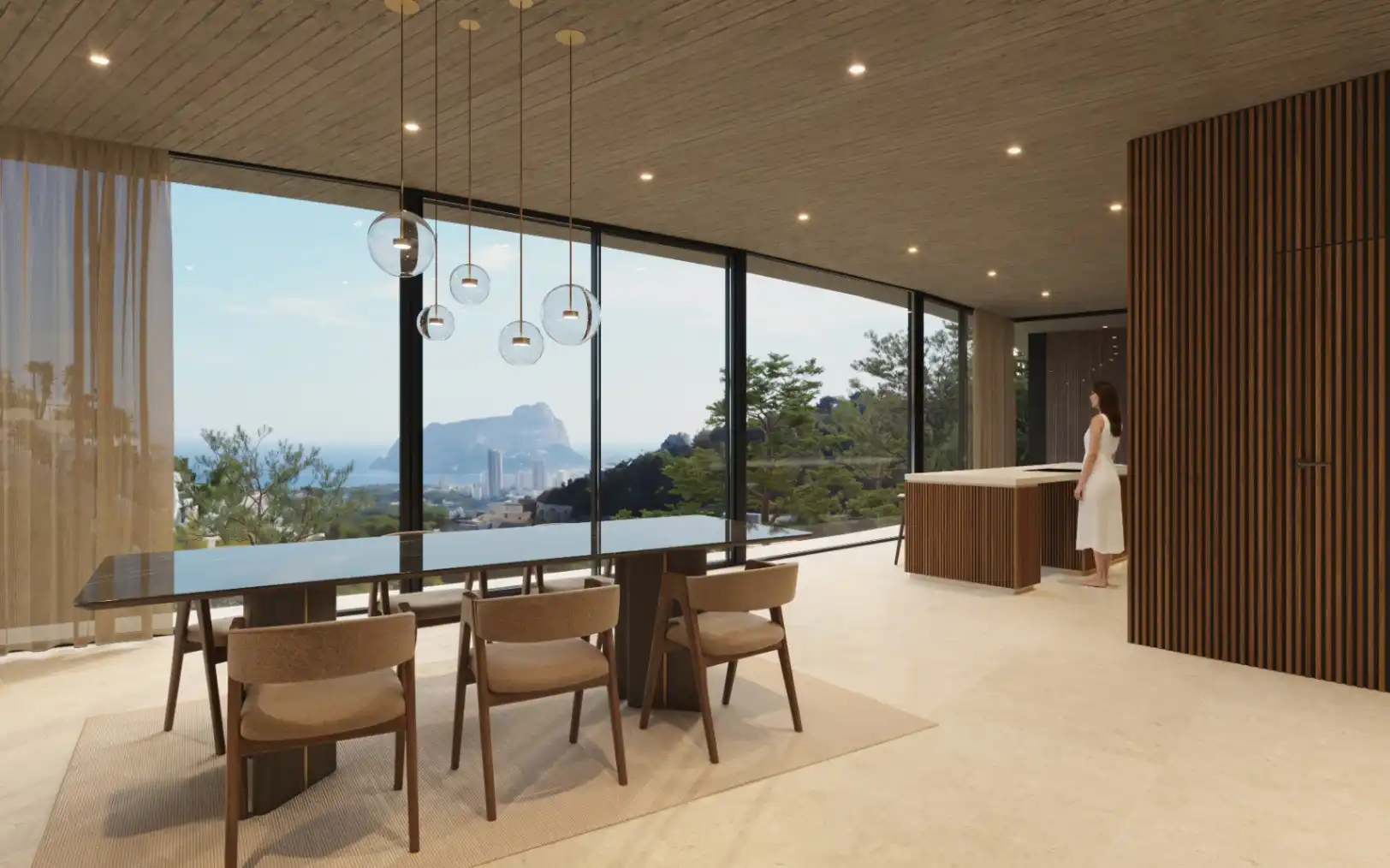 Villa con terrazza in vendita a La Fustera, imagen 5
