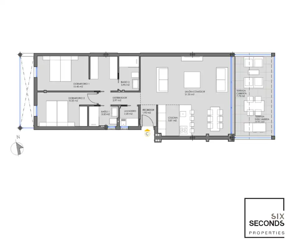 Apartamento con piscina en venta en Mar Menor de Cartagena – Cabo de Palos, imagen 20