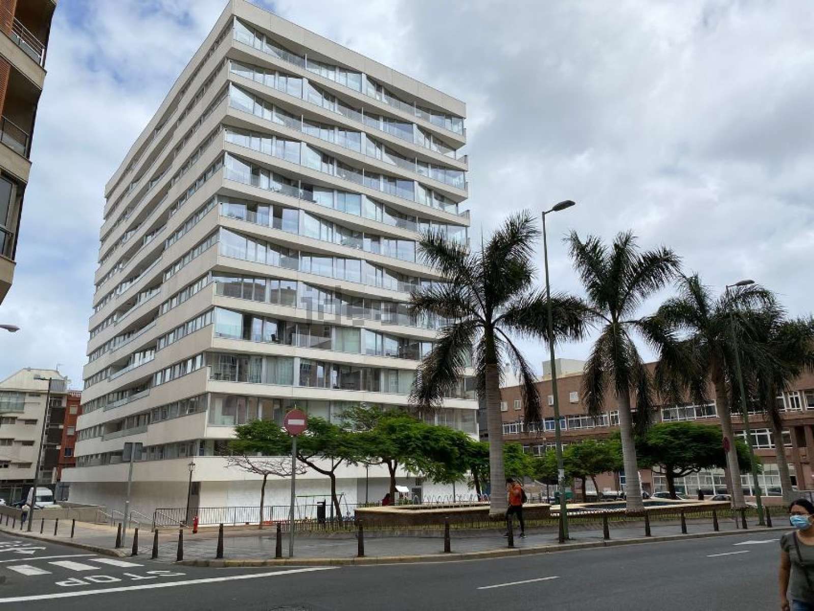 Vista exterior de Apartamento para compartir en Las Palmas de Gran Canaria con Aire acondicionado, Terraza y Amueblado