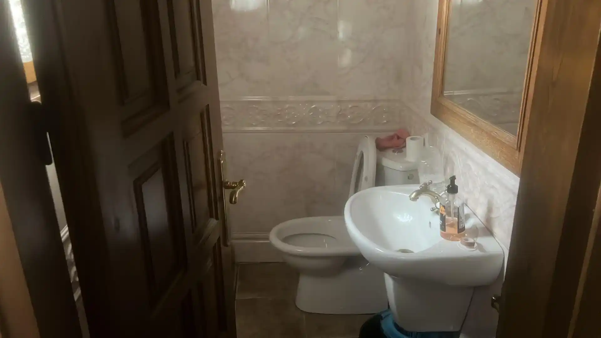 Bany de Casa o xalet en venda en Teià amb Aire condicionat, Piscina i Balcó