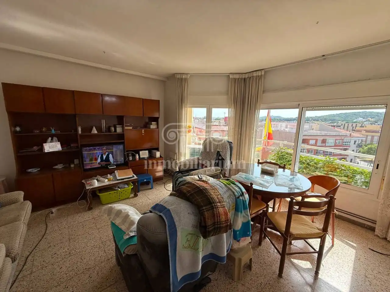 Sala d'estar de Àtic en venda en Lloret de Mar amb Aire condicionat, Calefacció i Moblat