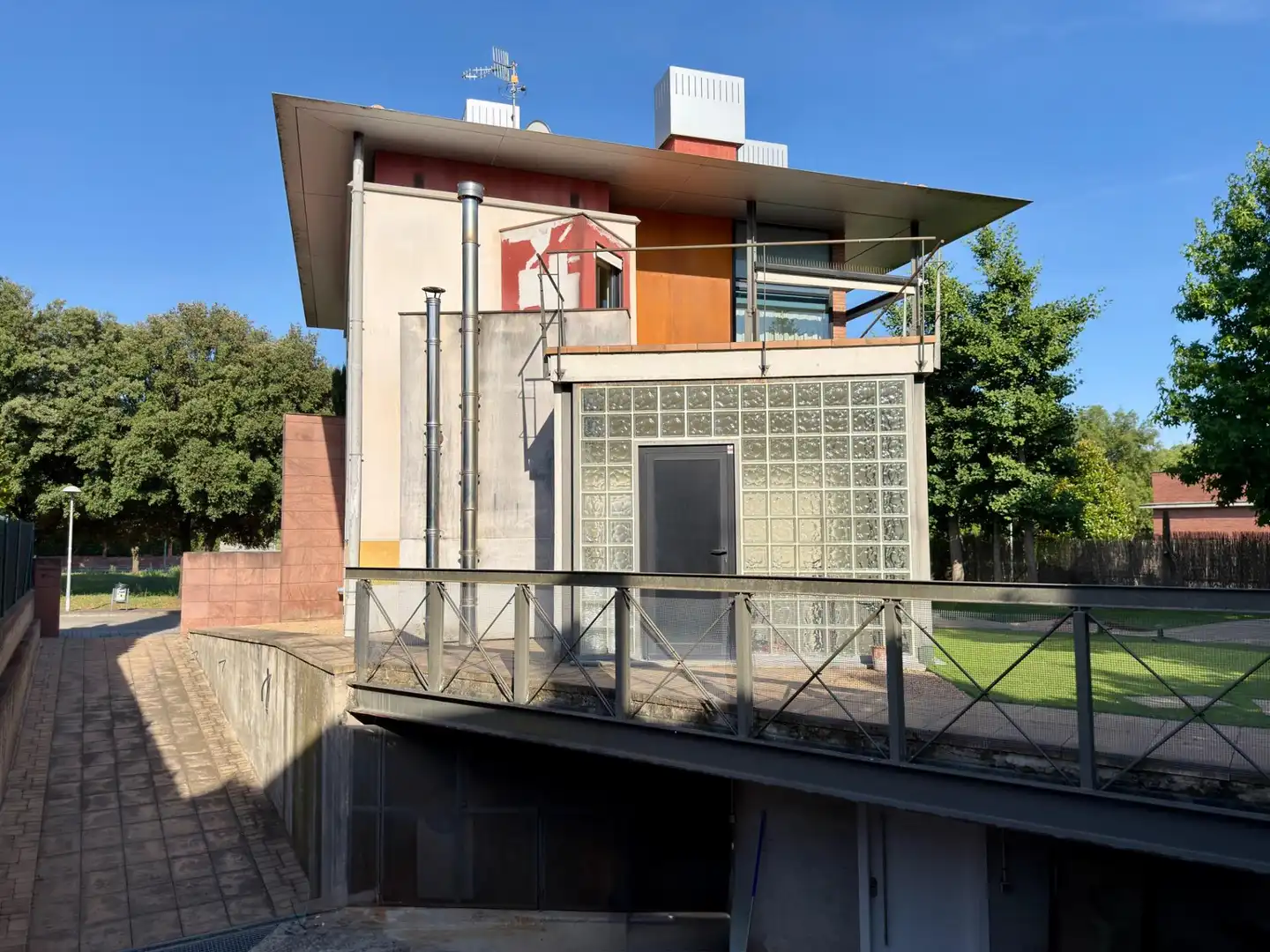 Vista exterior de Casa o chalet de alquiler en Cardedeu con Calefacción, Jardín privado y Terraza
