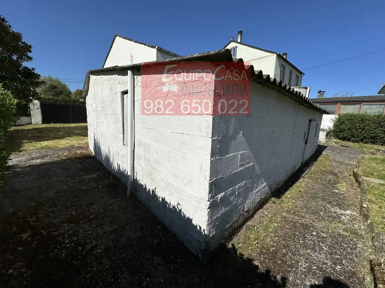 Vista exterior de Casa o chalet en venta en Lugo con Calefacción, Jardín privado y Parquet
