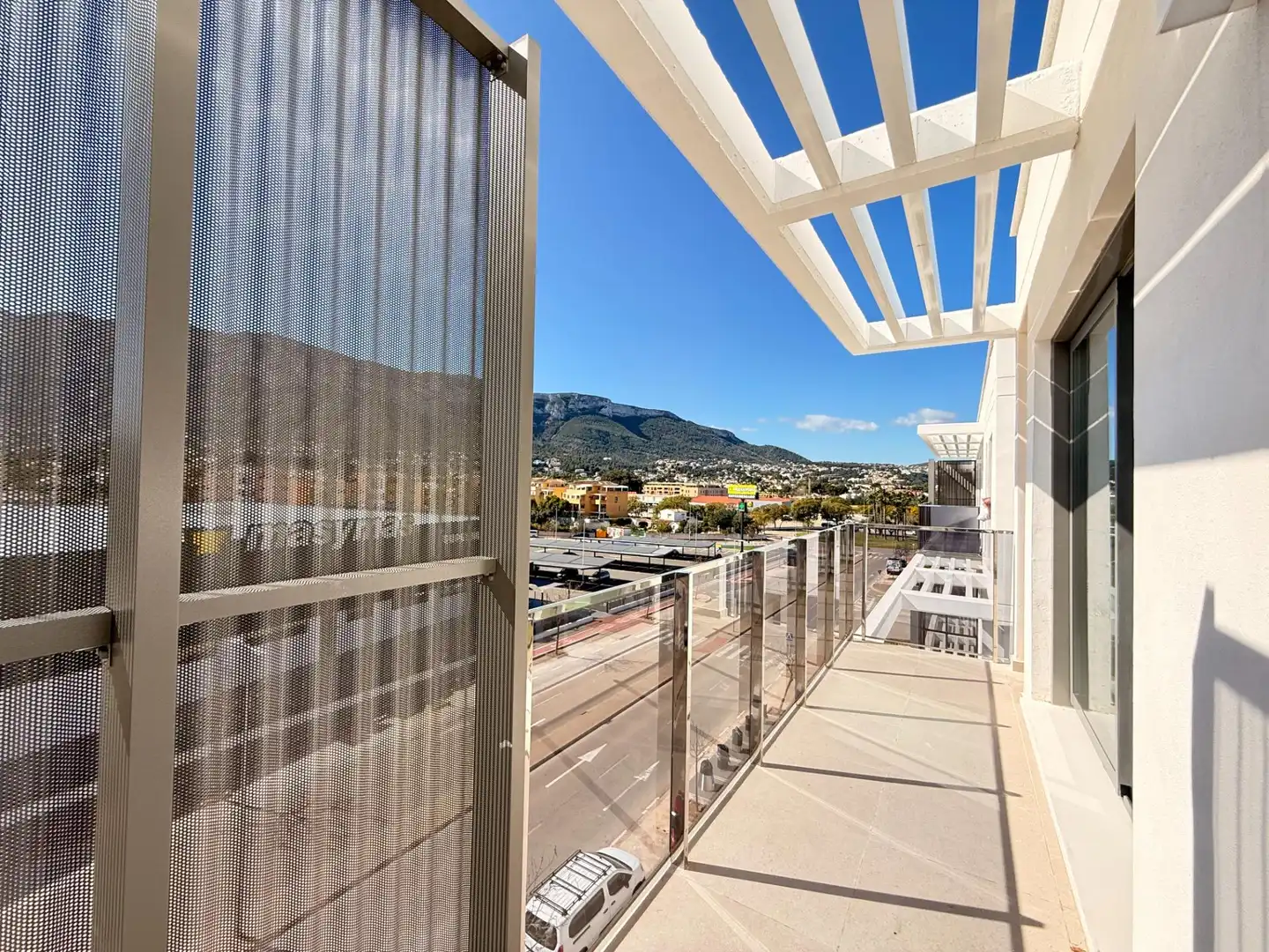 Terrasse von Dachboden zum Verkauf in Dénia mit Klimaanlage, Privatgarten und Terrasse