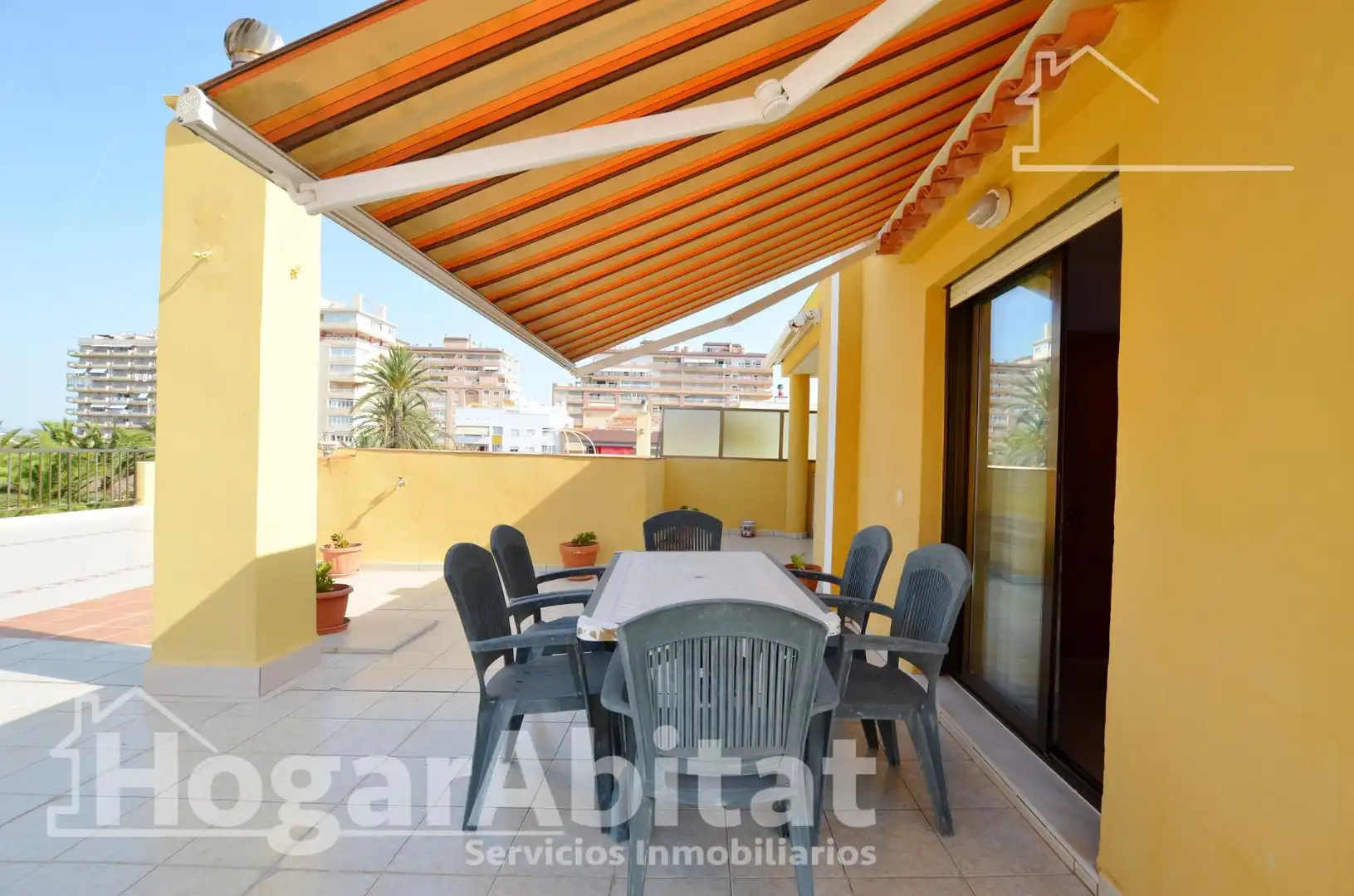 Terrace of Attic for sale in Tavernes de la Valldigna  with Terrace, Storage room and Furnished