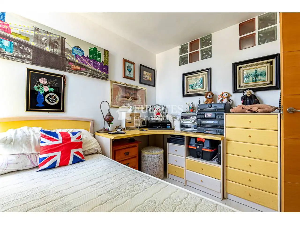 Bedroom of Flat for sale in Alicante / Alacant  with Furnished, Balcony and Alarm