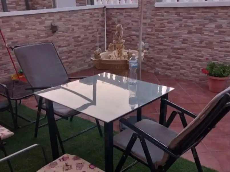 Terraza de Piso para compartir en Mazarrón con Aire acondicionado, Calefacción y Jardín privado