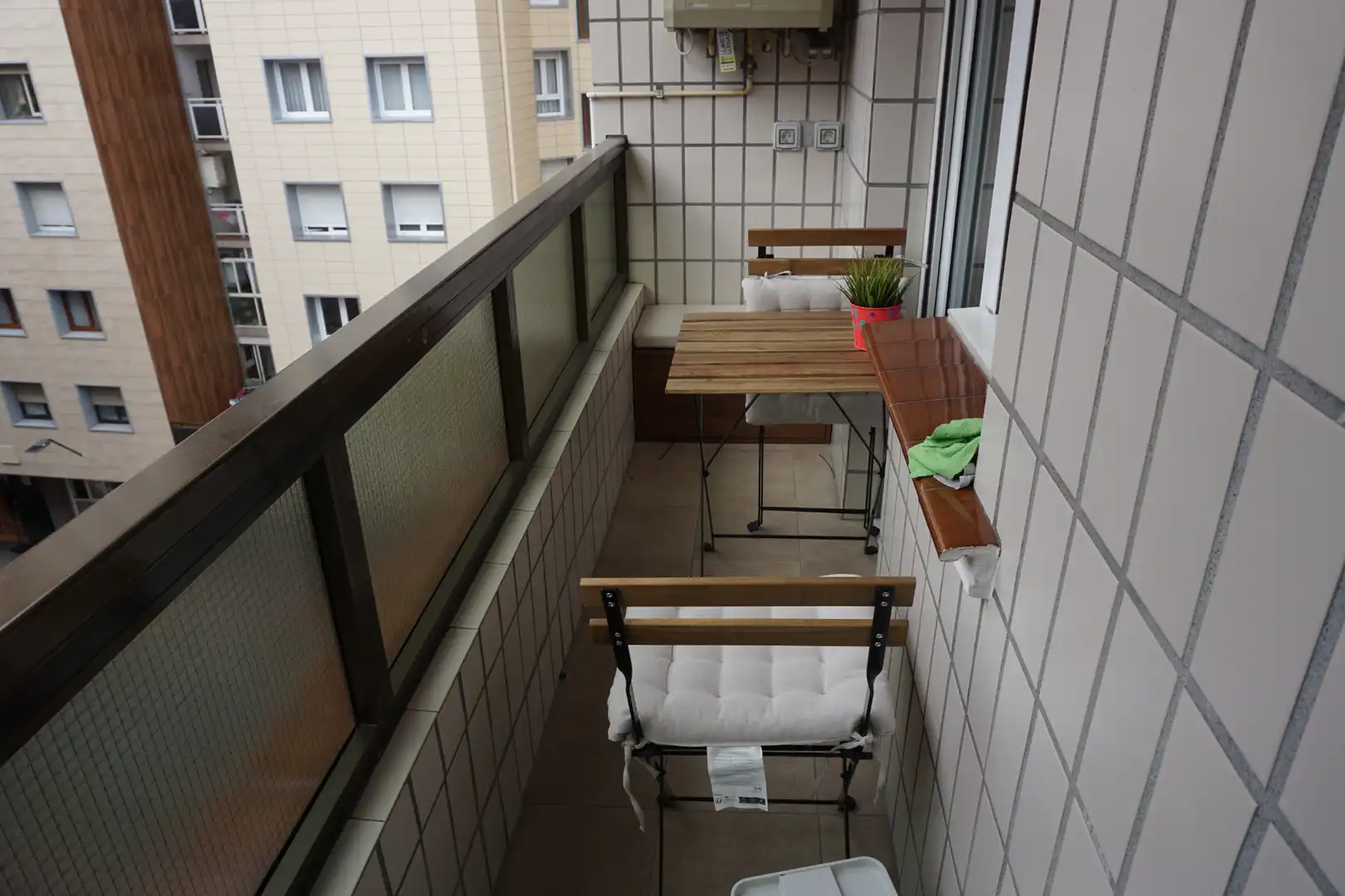 Terrasse von Wohnung zum Verkauf in Basauri  mit Heizung, Möbliert und Ofen