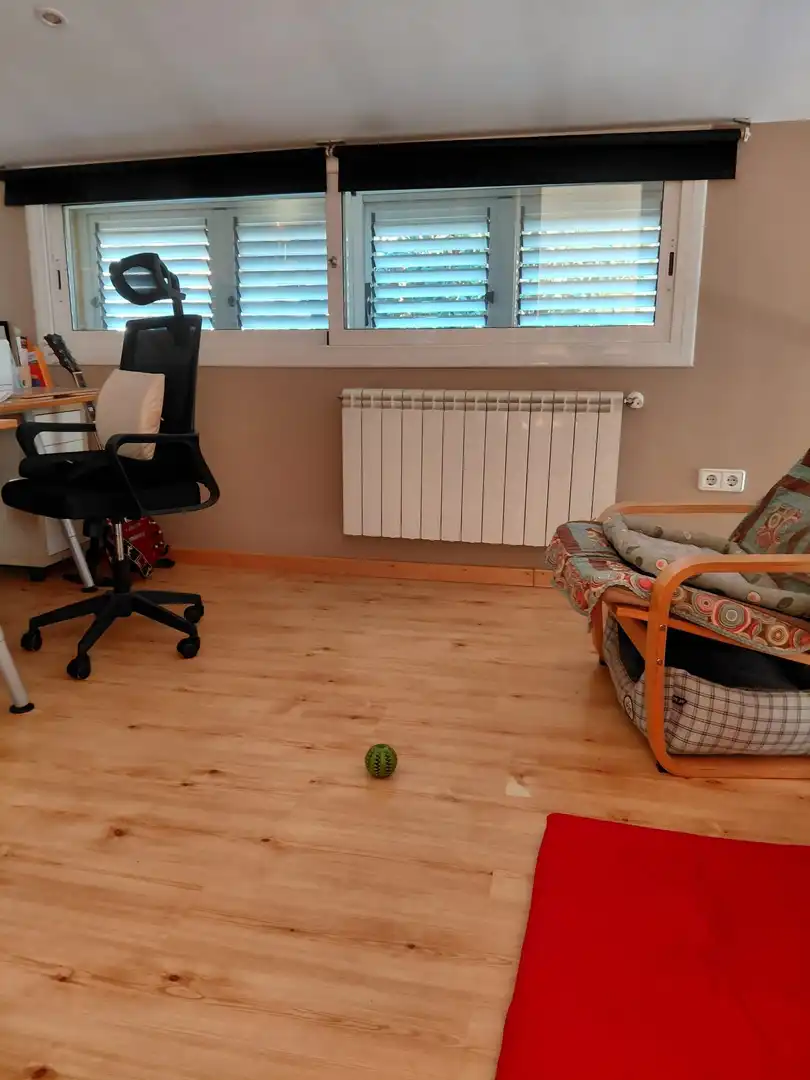Living room of Houses for sale in Vilanova del Vallès  with Air Conditioner, Heating and Private garden