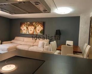 Living room of Flat for sale in  Santa Cruz de Tenerife Capital  with Parquet flooring, Terrace and Furnished