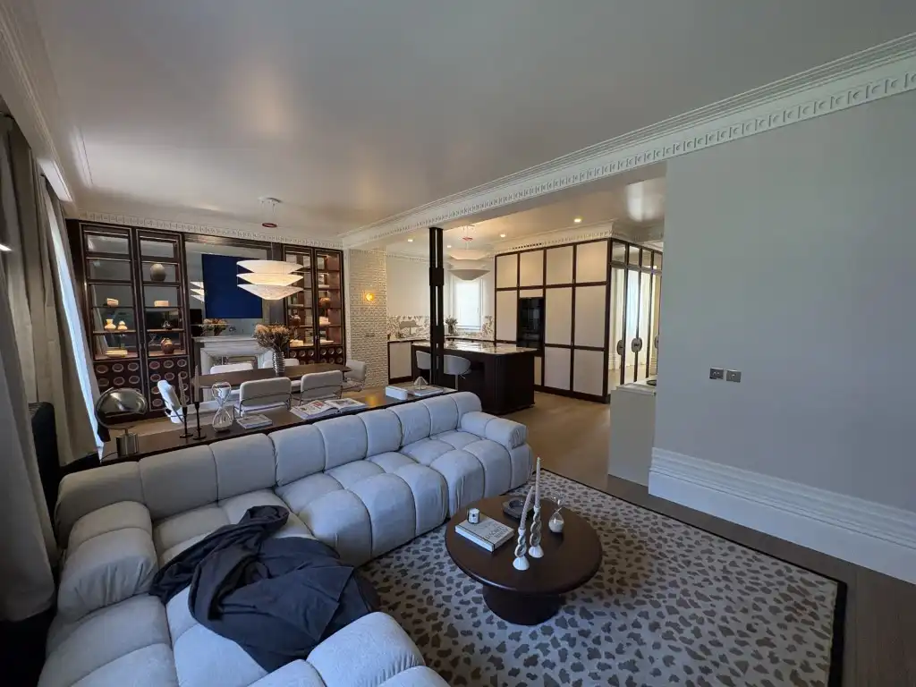 Sala de estar de Piso en venta en Madrid con Balcón