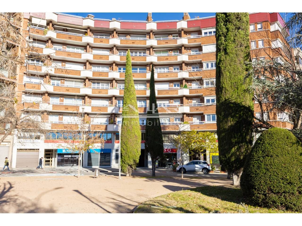 Exterior view of Flat for sale in Vic  with Air Conditioner, Heating and Parquet flooring