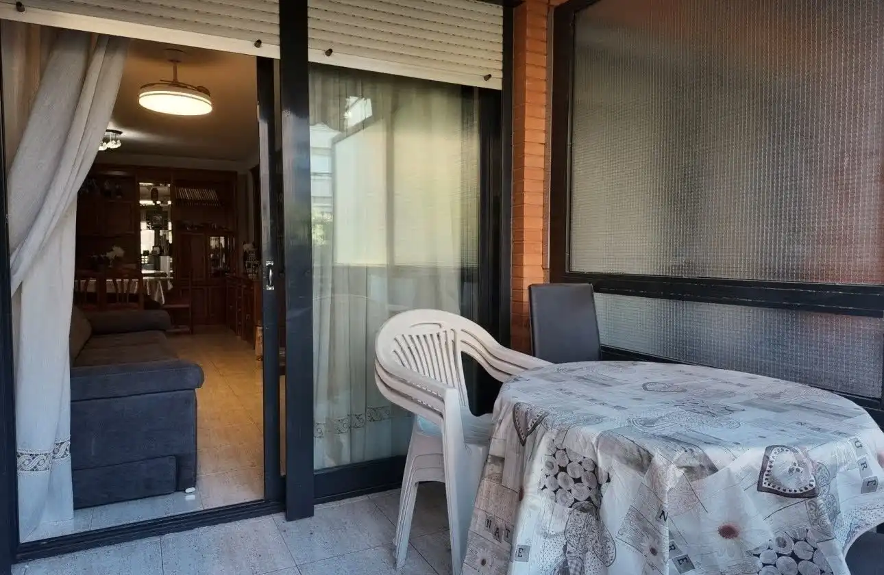 Terraza de Piso en venta en Alicante / Alacant con Aire acondicionado, Trastero y Amueblado