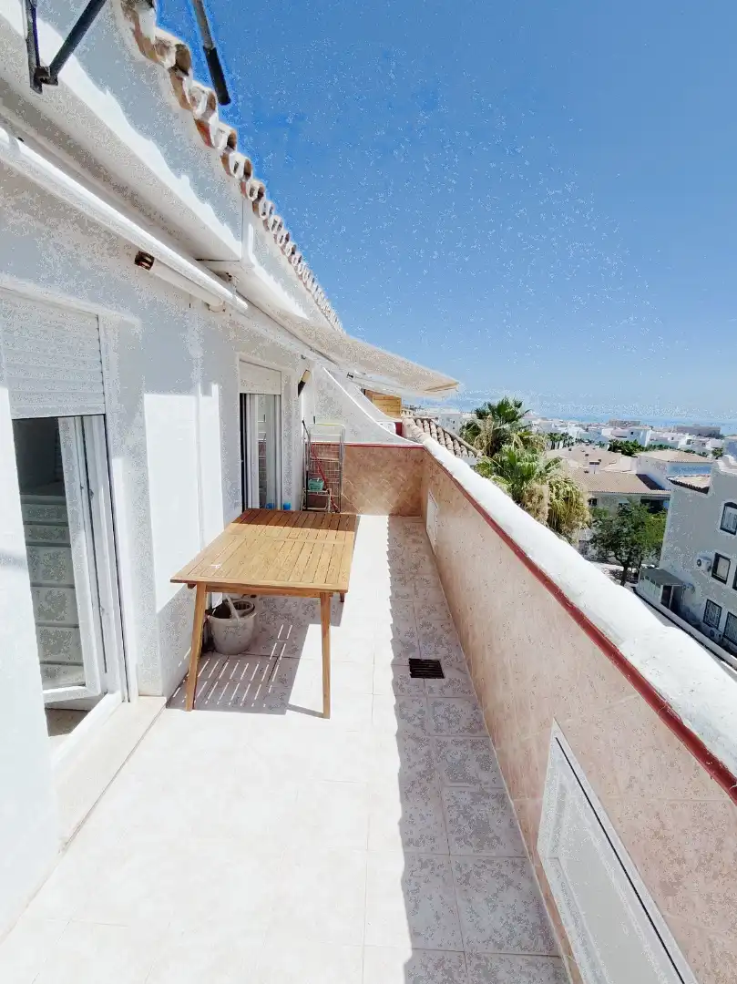 Terraza de Ático en venta en Benalmádena con Aire acondicionado, Terraza y Horno