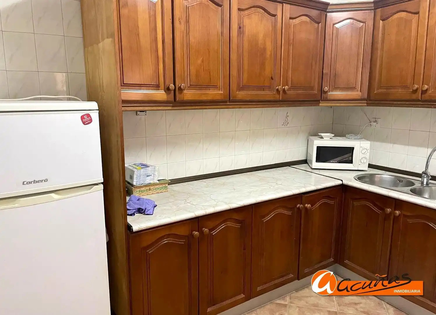 Cocina de Casa adosada en venta en Alameda con Trastero