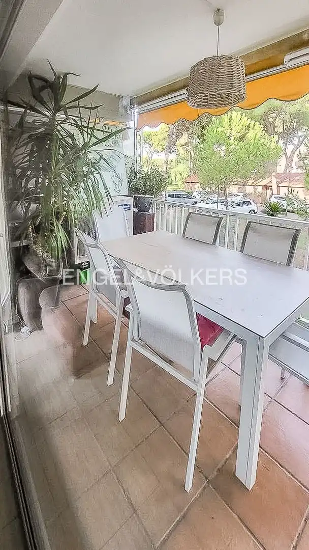 Terrace of Flat for rent in Gavà  with Air Conditioner, Heating and Swimming Pool