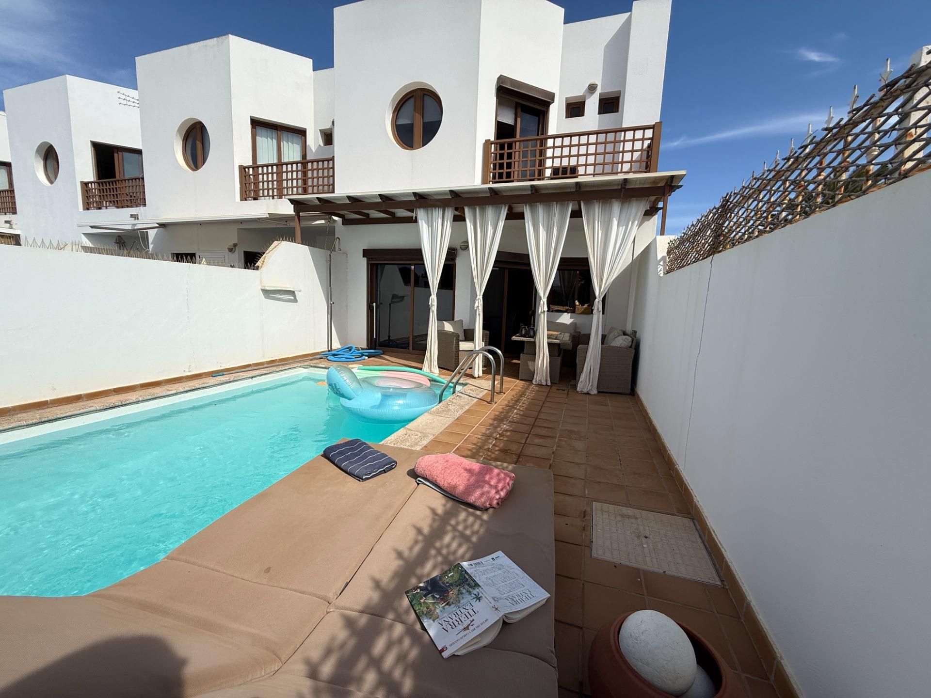 Swimming pool of Duplex for sale in Teguise  with Terrace, Storage room and Swimming Pool