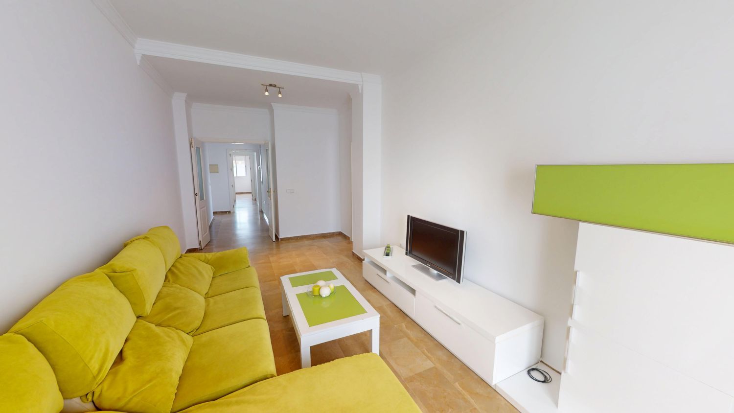 Living room of Flat for sale in Mairena del Alcor  with Balcony