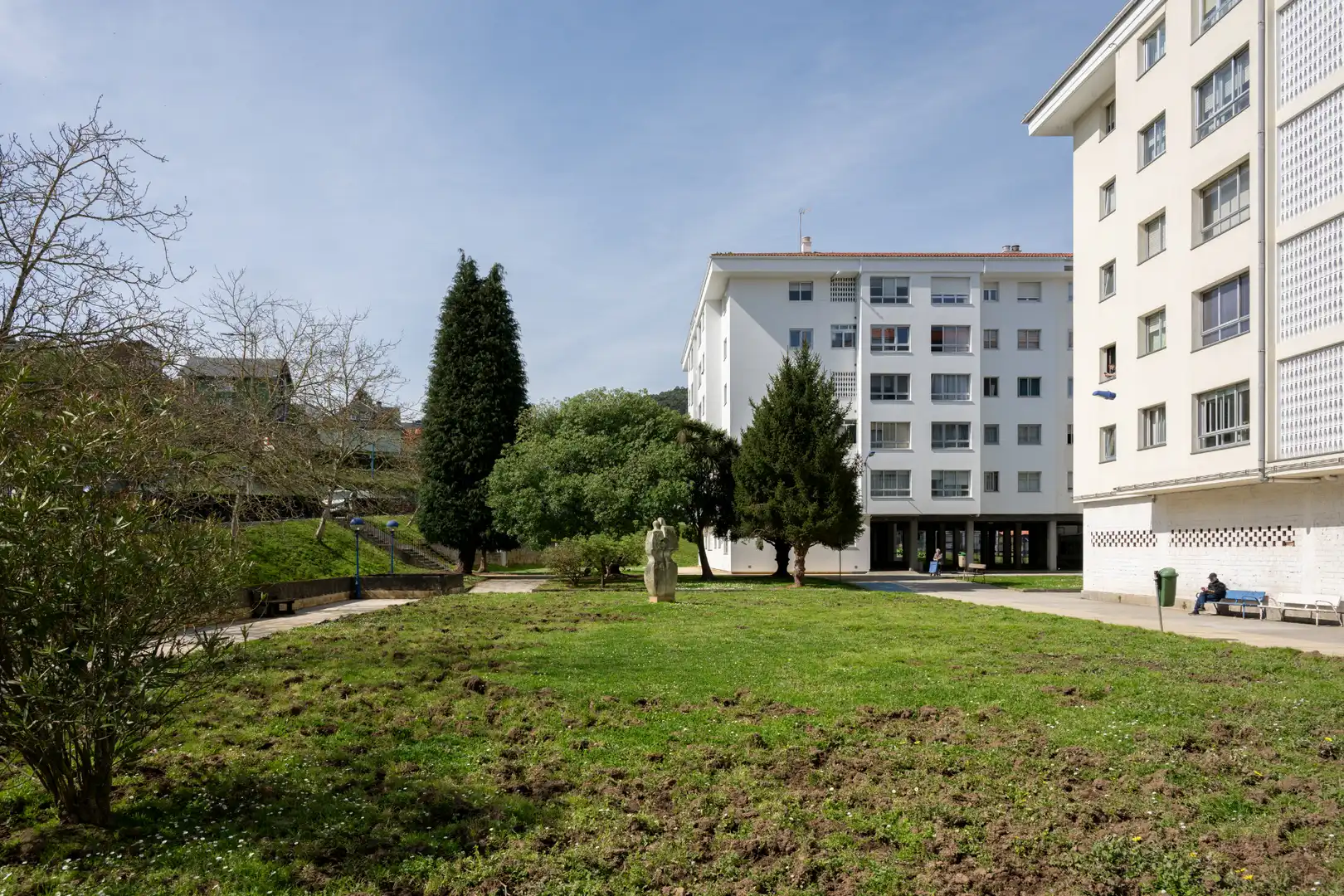 Vista exterior de Piso en venta en Culleredo con Calefacción, Parquet y Trastero