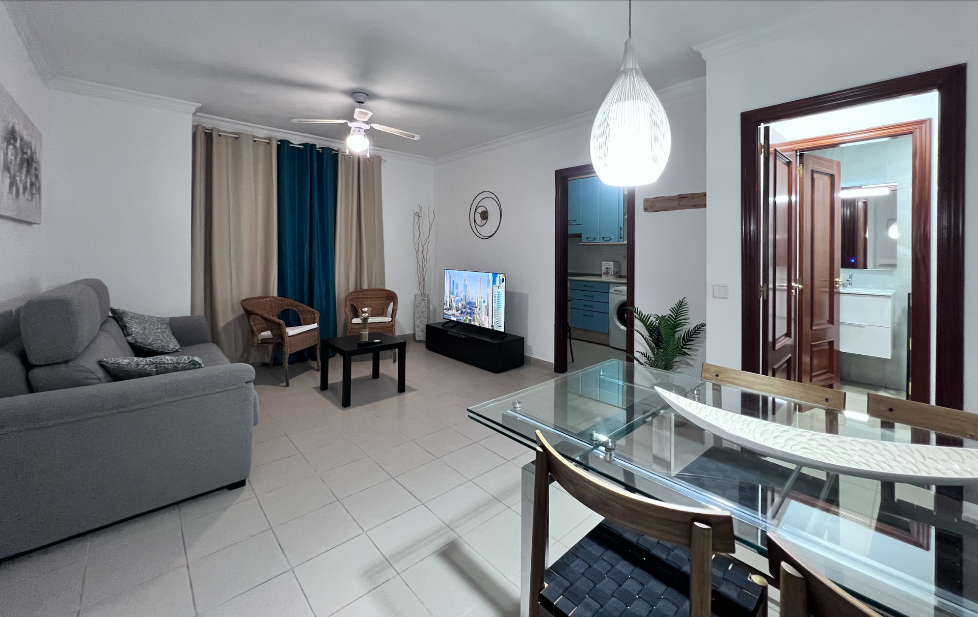 Living room of Flat to rent in Las Palmas de Gran Canaria  with Furnished