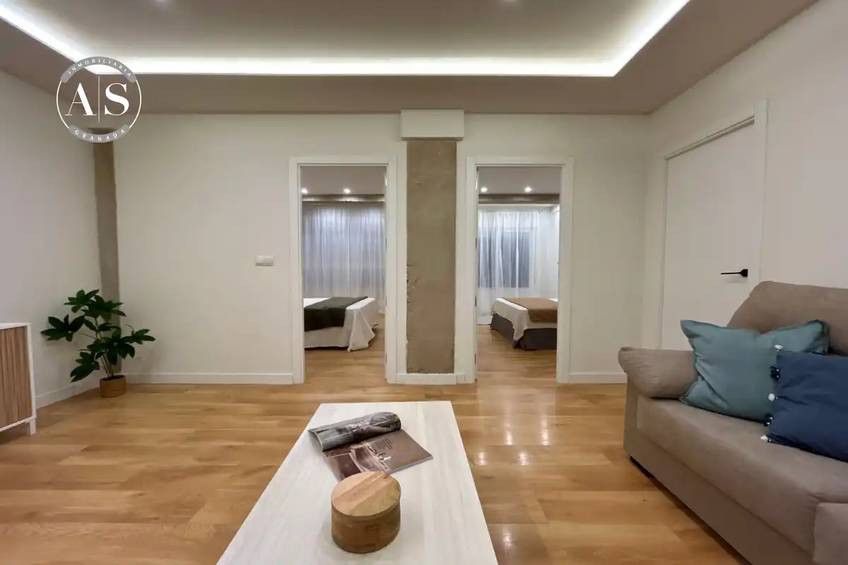 Sala de estar de Piso en venta en Granada con Aire acondicionado