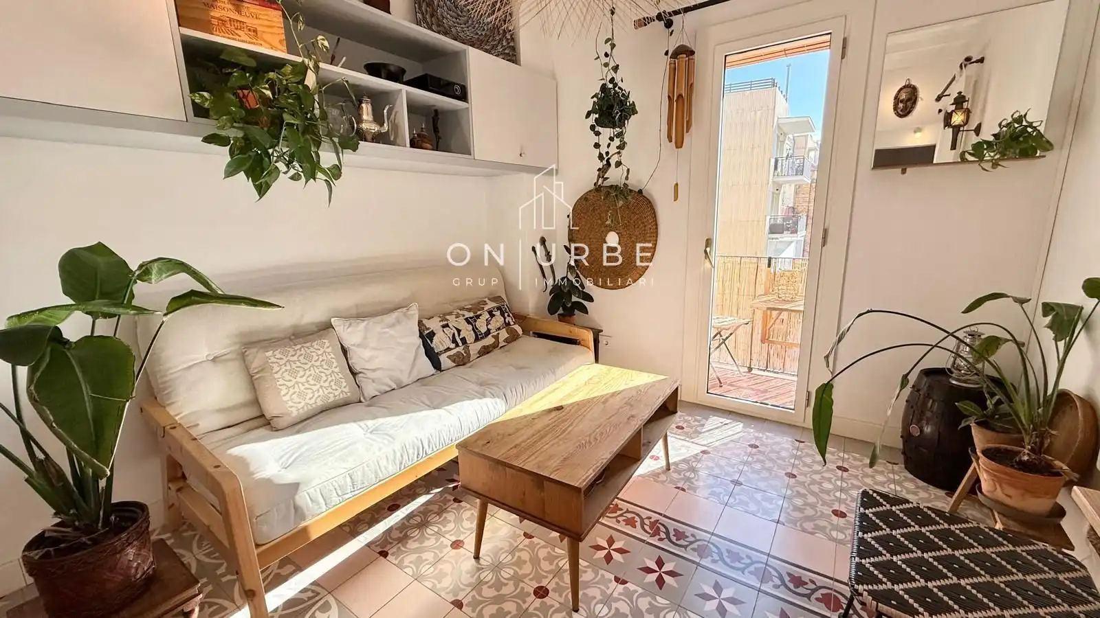 Balcony of Flat for sale in Barcelona  with Air Conditioner, Terrace and Balcony
