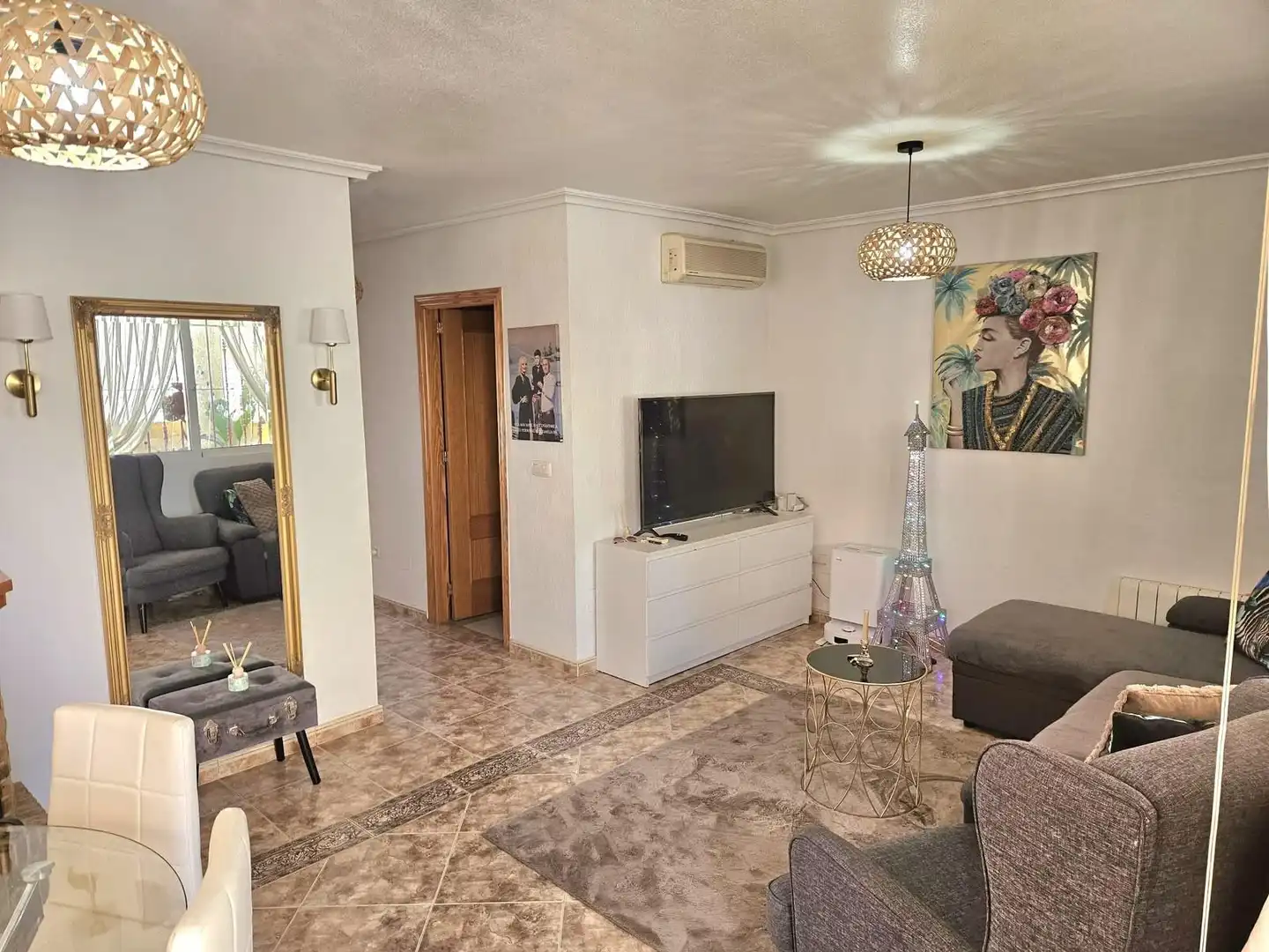 Living room of Detached homes for sale in Orihuela  with Air Conditioner, Terrace and Community pool