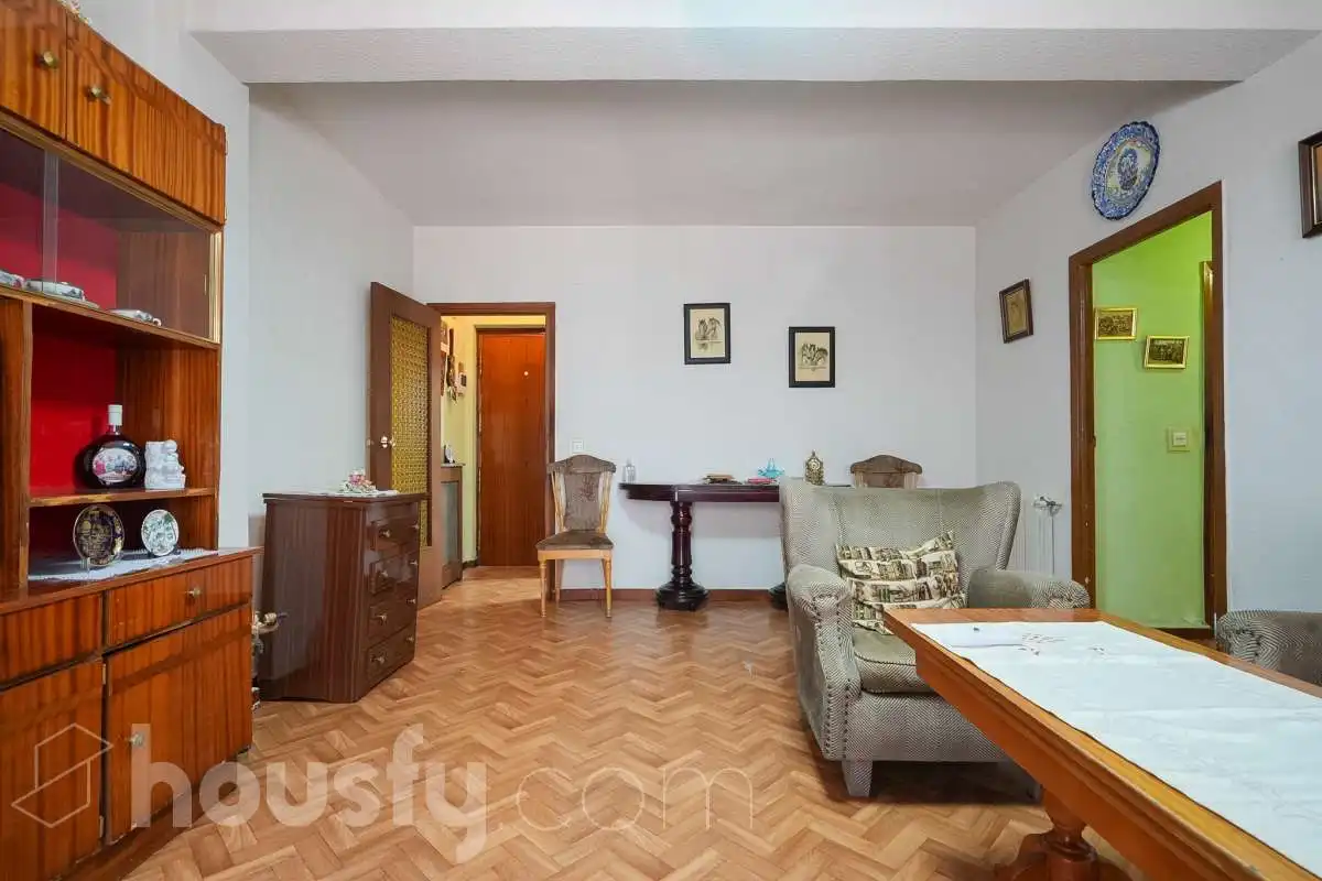 Sala de estar de Piso en venta en Leganés con Calefacción y Terraza