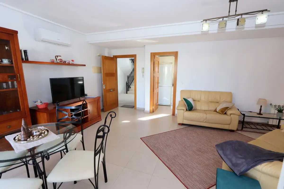 Sala de estar de Apartamento en venta en Torre-Pacheco con Aire acondicionado, Terraza y Piscina comunitaria