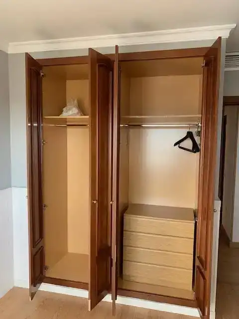 Bedroom of Flat for rent in Málaga  with Air Conditioner, Heating and Parquet flooring