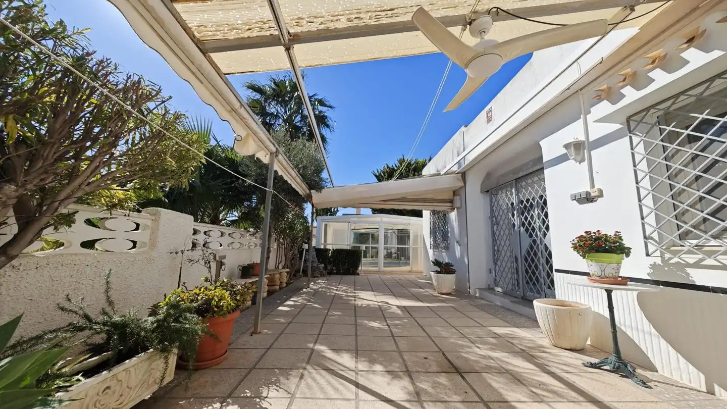 Terrace of Houses for sale in La Manga del Mar Menor  with Air Conditioner, Heating and Private garden