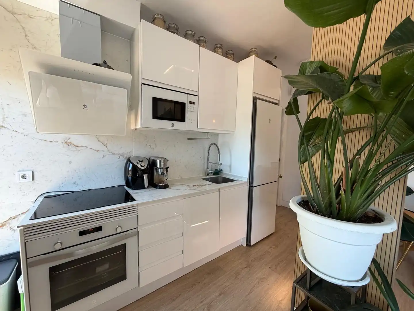 Küche von Wohnungen zum Verkauf in Torremolinos mit Klimaanlage, Heizung und Terrasse