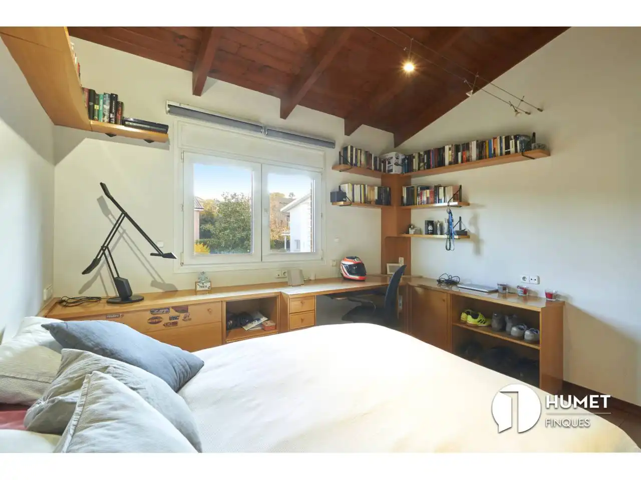 Bedroom of Houses for sale in Sant Cugat del Vallès  with Air Conditioner, Heating and Private garden