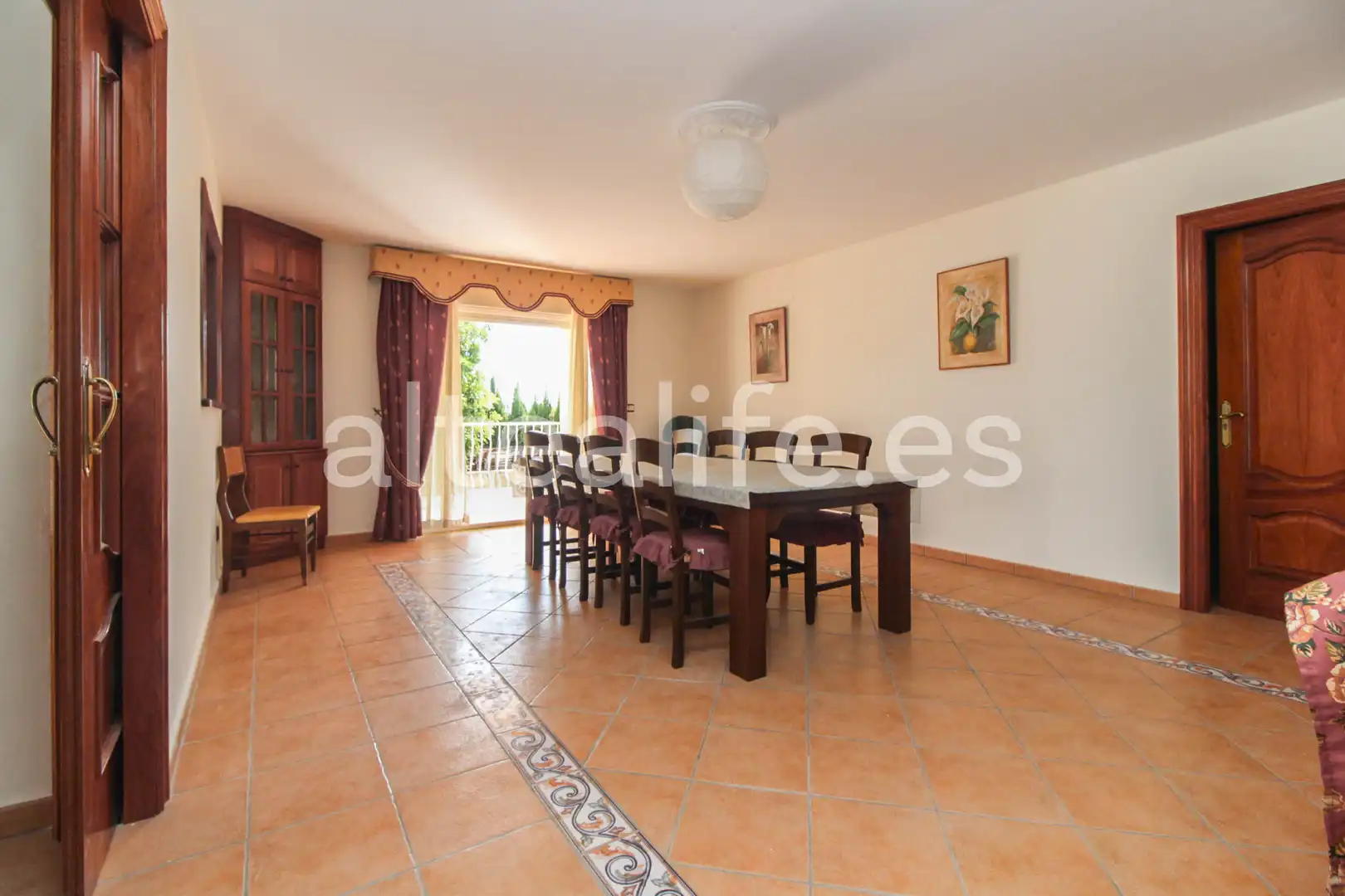 Esszimmer von Haus oder Chalet zum Verkauf in La Nucia mit Privatgarten, Terrasse und Abstellraum