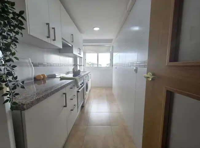 Cocina de Piso de alquiler en Málaga con Amueblado