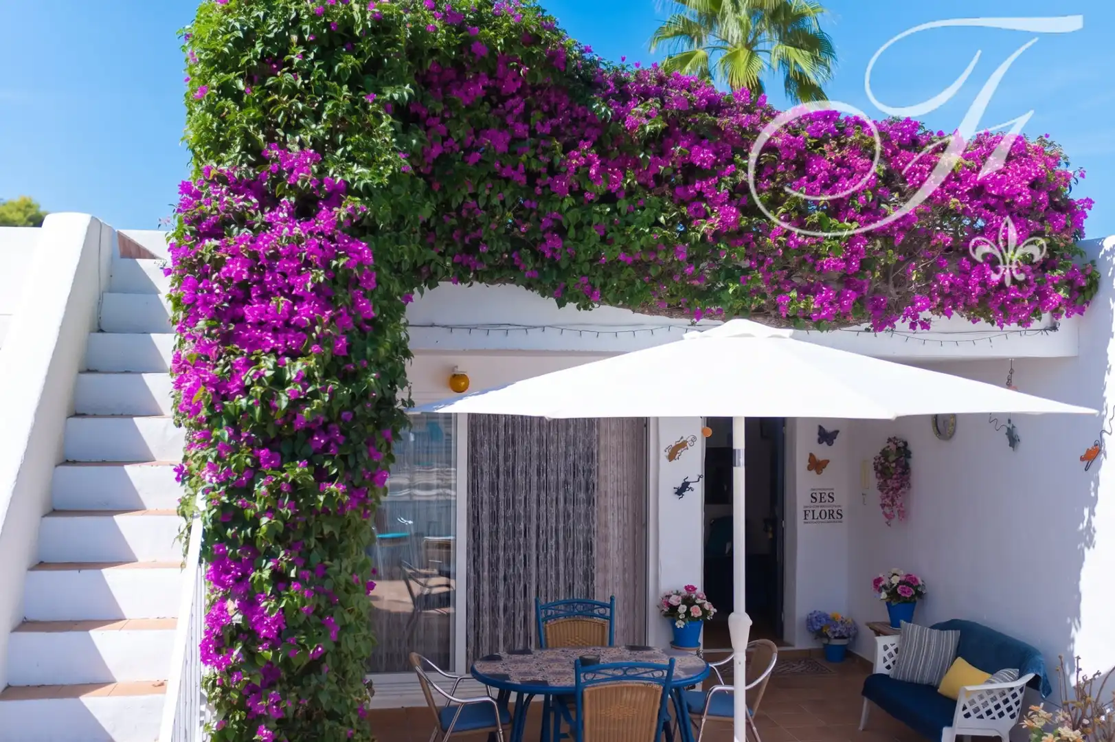 Bungalow amb piscina en venda a Sant Agustí-Cala de Bou