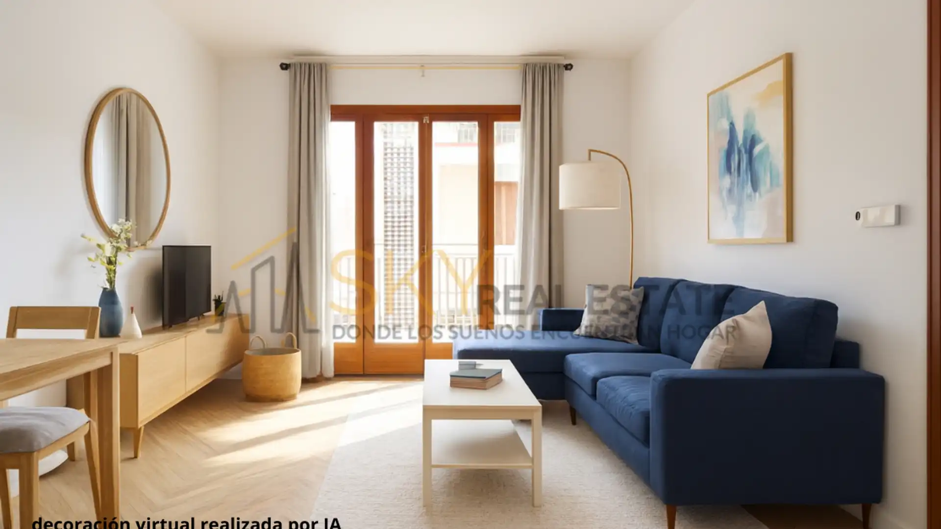 Living room of Flat for sale in Manacor  with Furnished