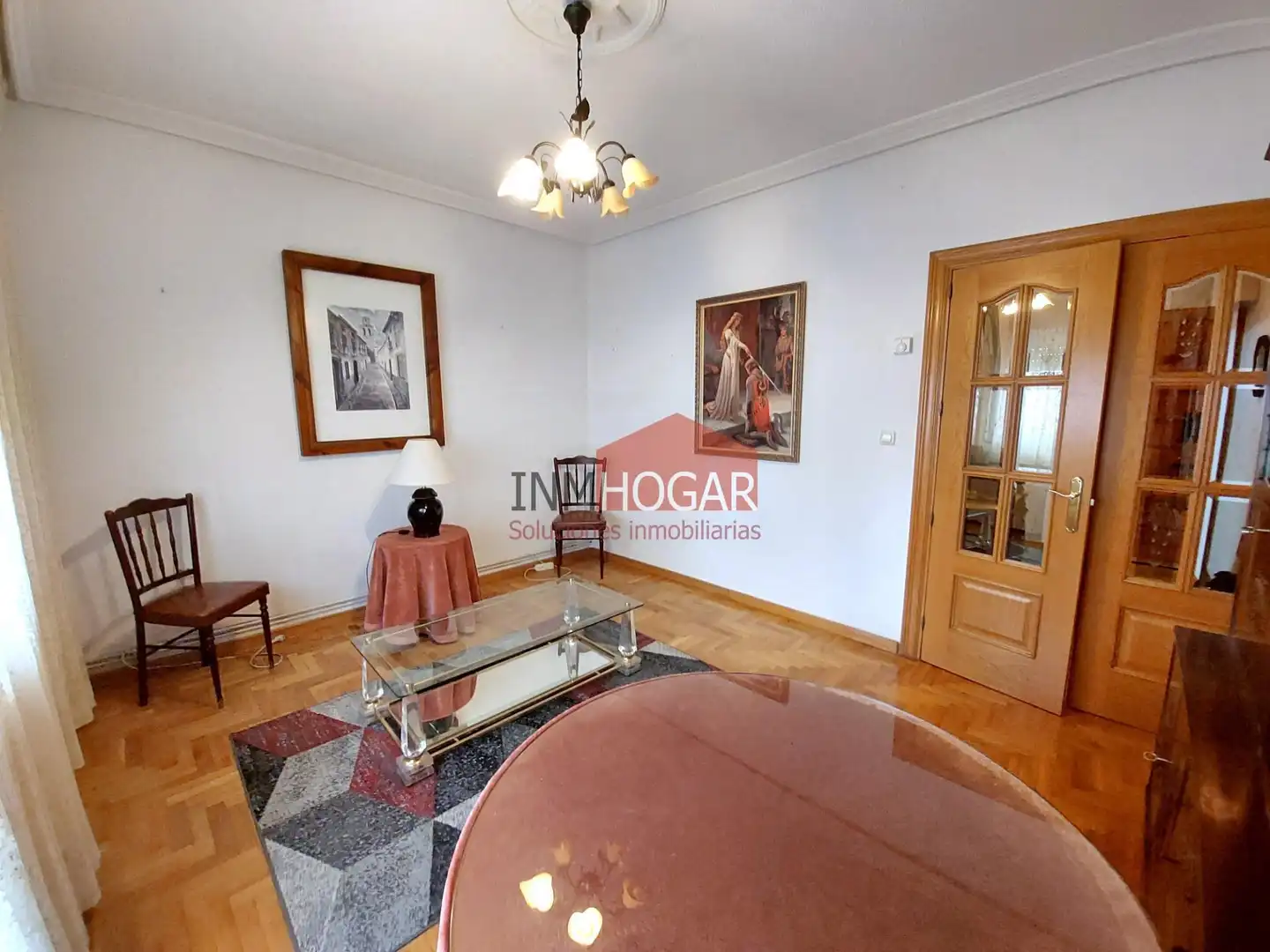 Sala de estar de Piso en venta en Arévalo con Calefacción, Parquet y Trastero
