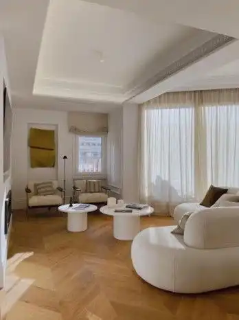 Sala de estar de Ático en venta en Madrid con Aire acondicionado, Calefacción y Terraza