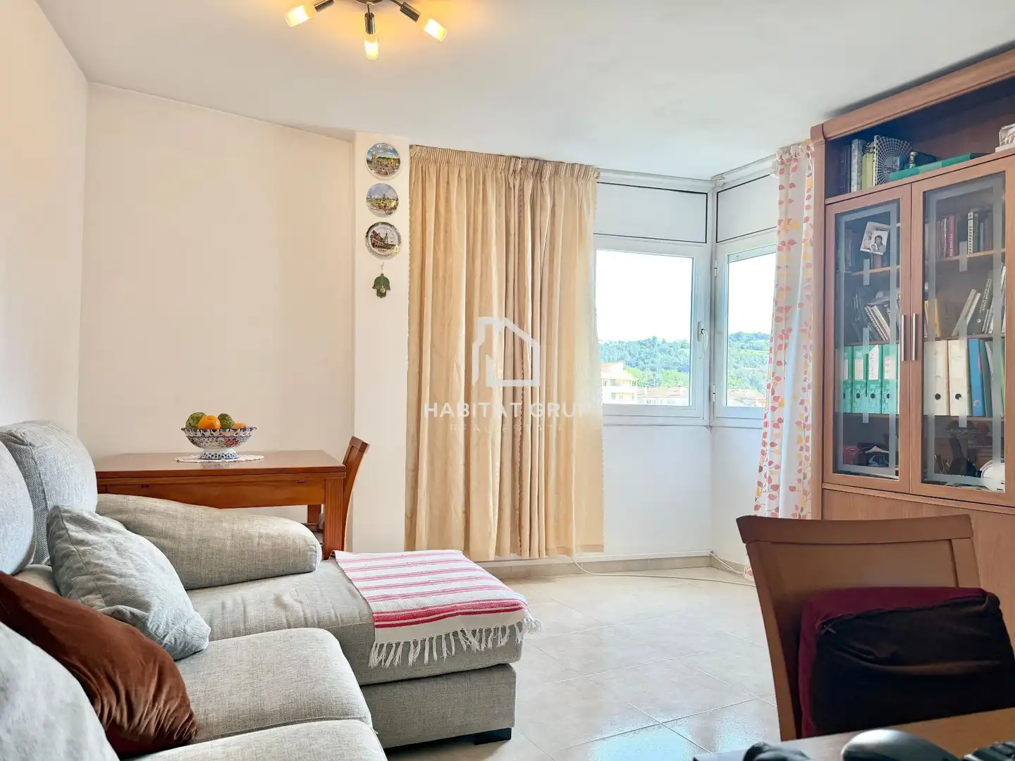 Vista exterior de Piso en venta en Girona con Terraza