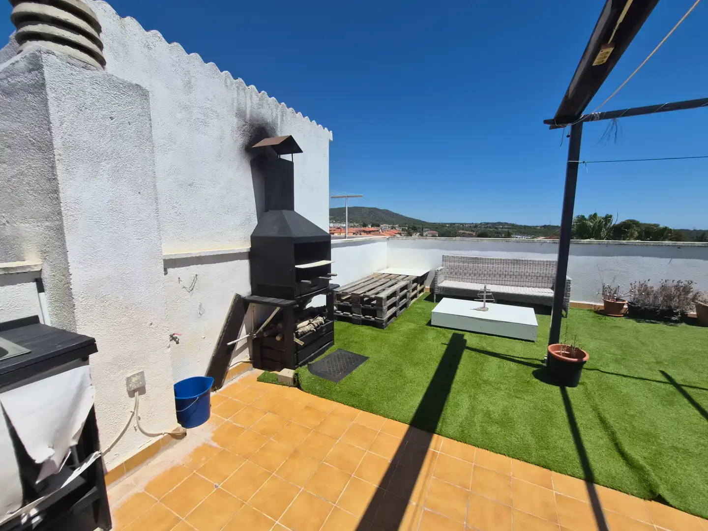 Terraza de Piso en venta en Roda de Berà con Terraza, Horno y Balcón