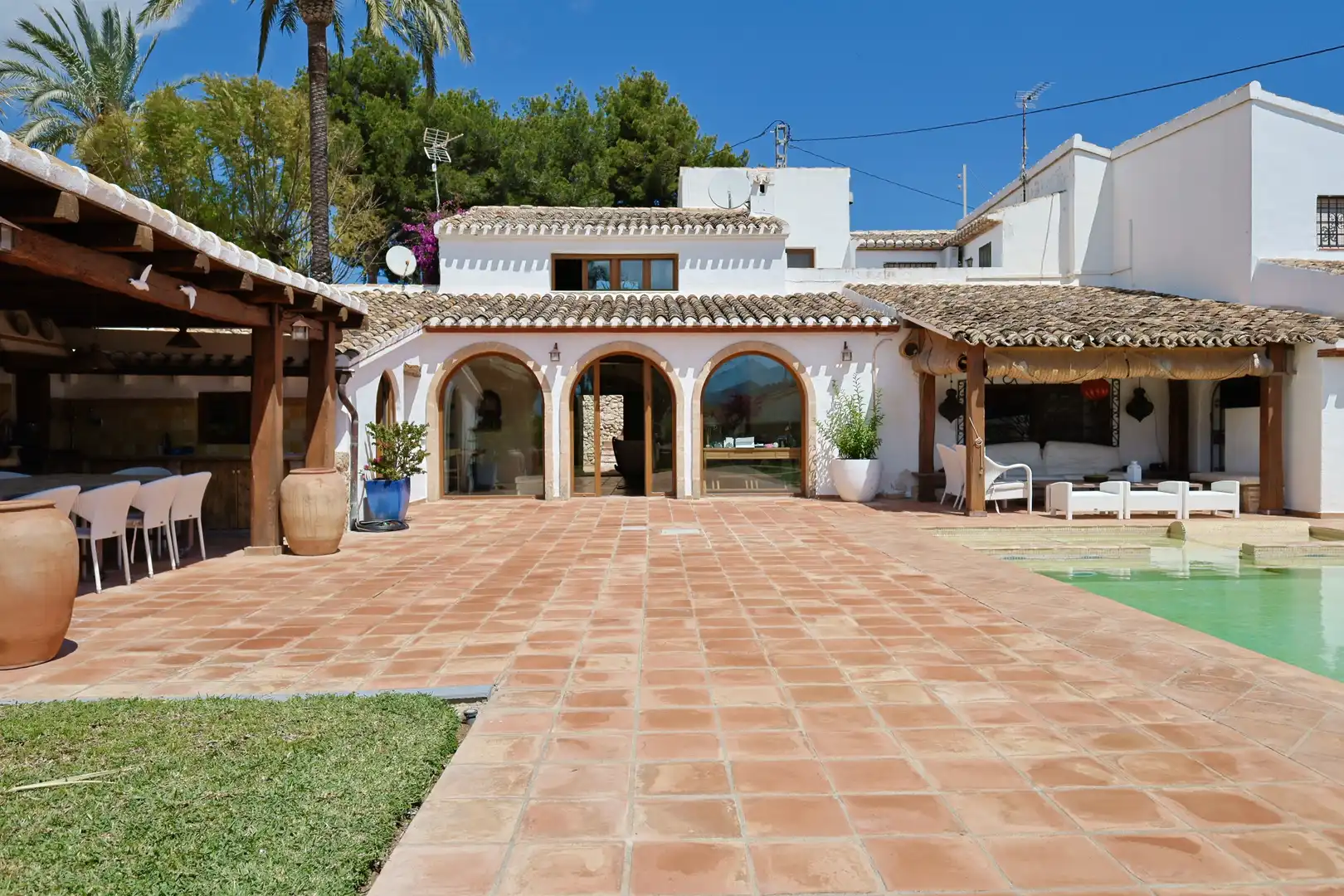 Vista exterior de Casa o chalet en venta en Jávea / Xàbia