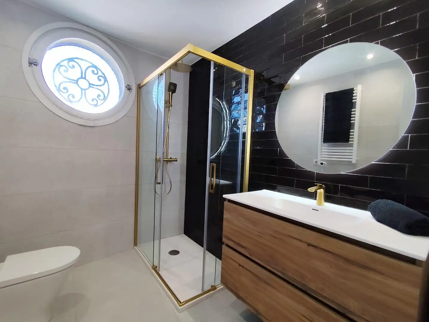 Baño de Casa o chalet en venta en Sabadell con Calefacción, Terraza y Trastero