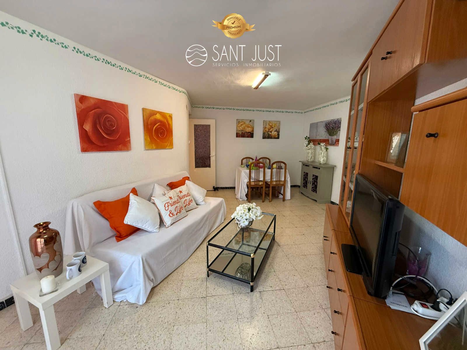 Sala d'estar de Apartament en venda en Vila-seca amb Terrassa, Moblat i Forn