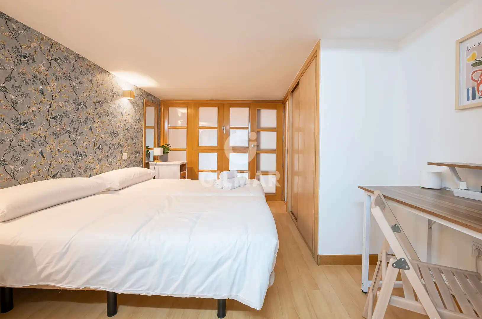 Bedroom of Flat for sale in Madrid  with Heating