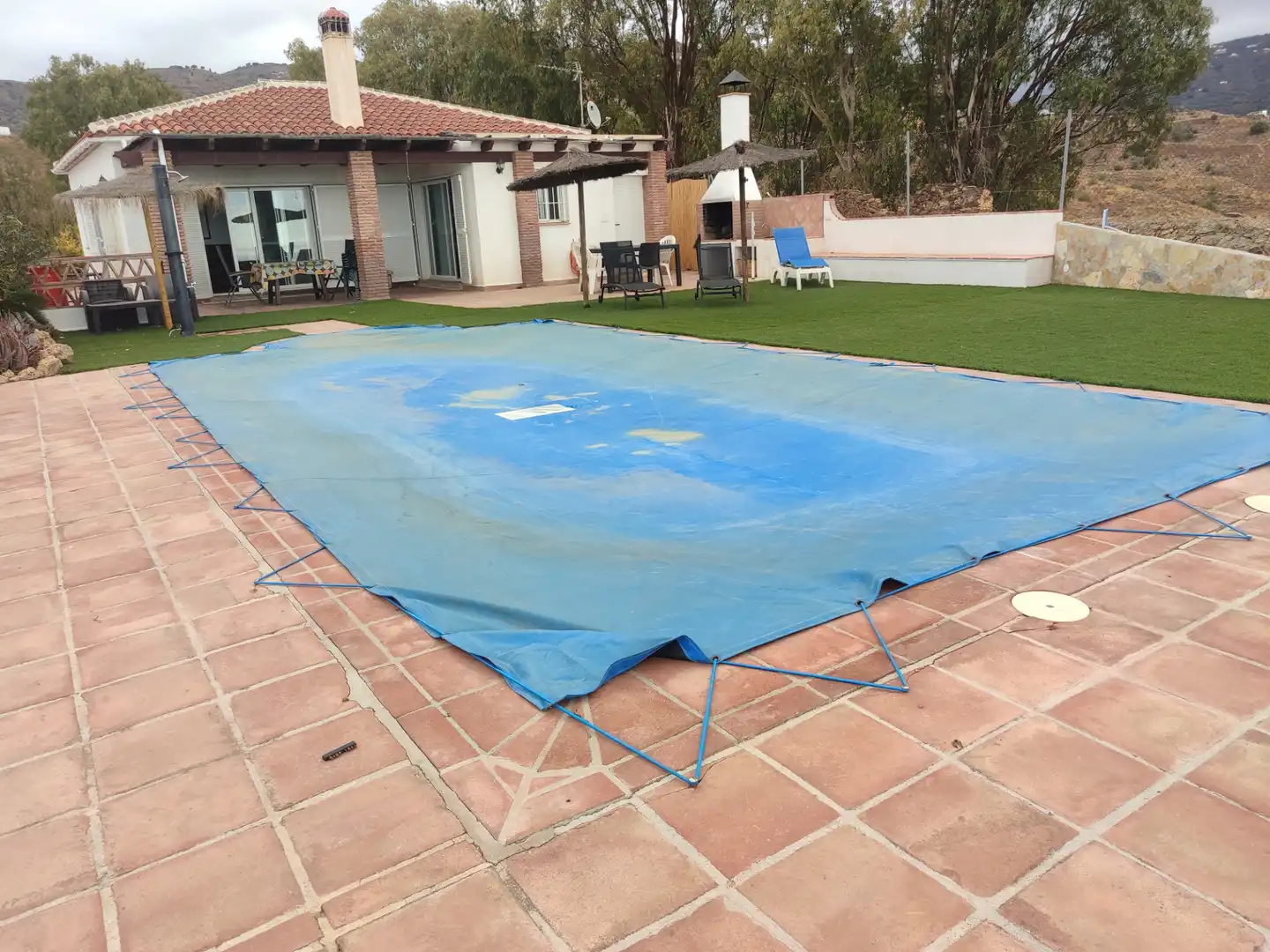 Piscina de Finca rústica en venta en Vélez-Málaga con Jardín privado, Terraza y Piscina