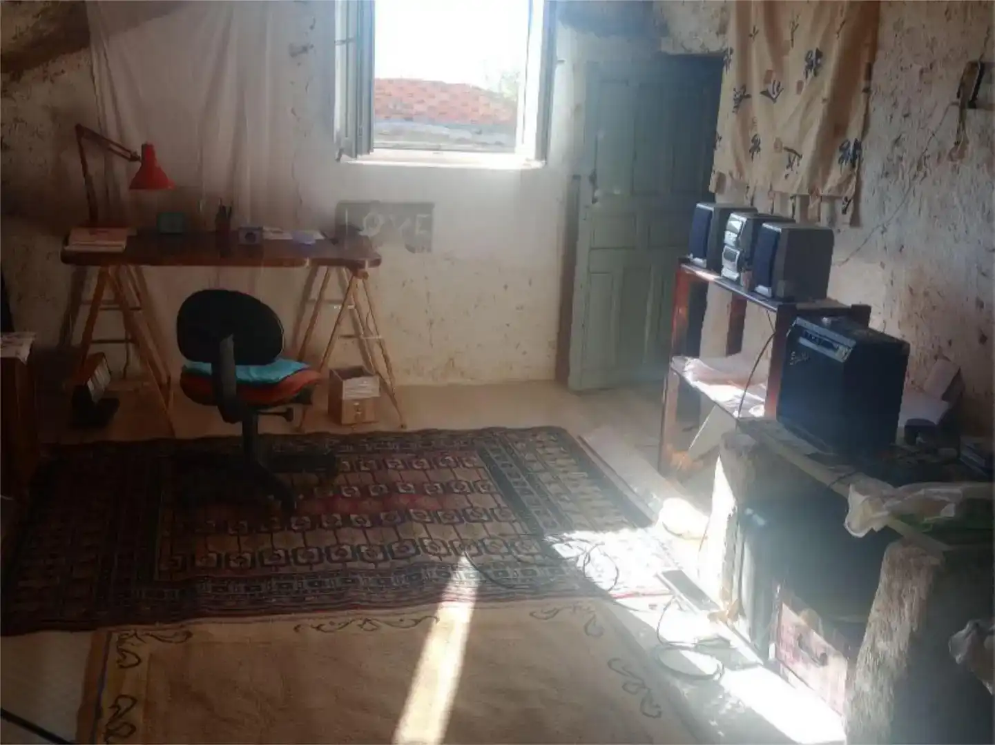 Sala d'estar de Casa o xalet en venda en Quintanilla del Monte amb Jardí privat, Traster i Moblat