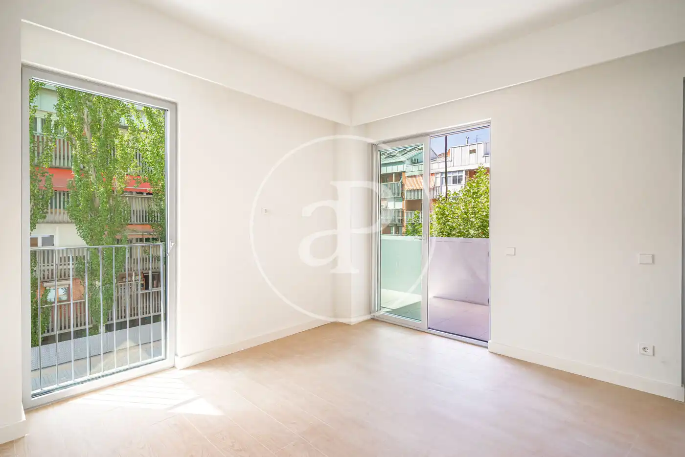 Exterior view of Flat for rent in Madrid  with Air Conditioner, Heating and Private garden