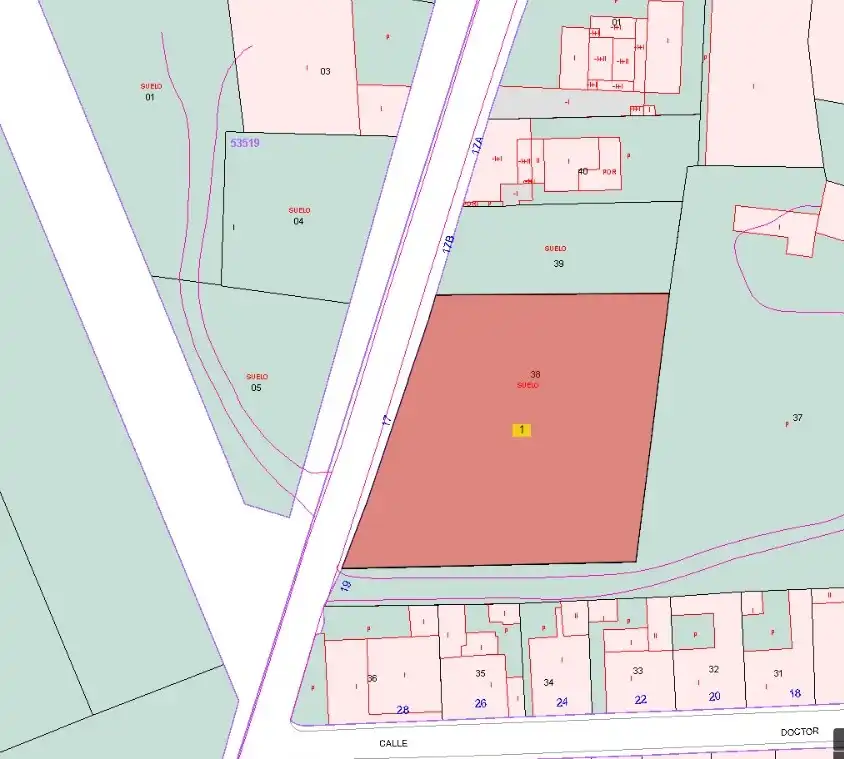 Terreno residencial en venta en Calle Hernán Cortes, imagen 2